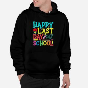 Happy Last Day Of School Teacher Boys Girls Kids Hoodie | Crazezy DE