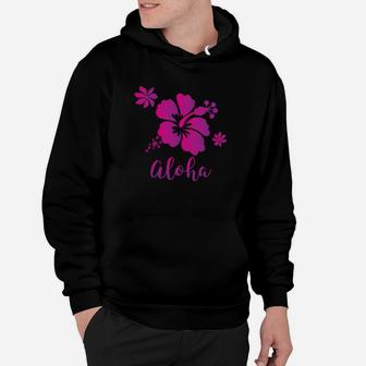 Hawaii Aloha Hibiscus Flower Hoodie | Crazezy