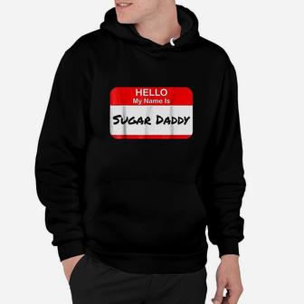 Hello My Name Is Daddy Pickup Charm Funny Hoodie | Crazezy