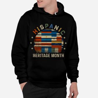 Hispanic Heritage Month Gifts Latin American Flags Latina Sweatshirt Hoodie | Crazezy