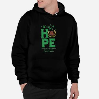 Hope Hold On Pain Ends Sunflower Hoodie | Crazezy