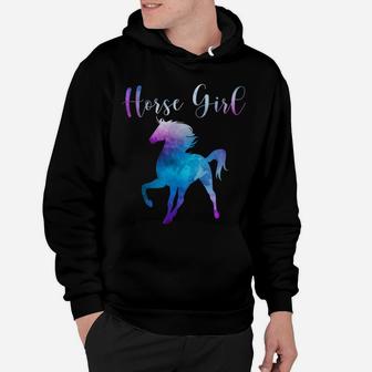 Horse Girl Love Equestrian Riding Ranch Owner Farmer Gift Hoodie | Crazezy UK