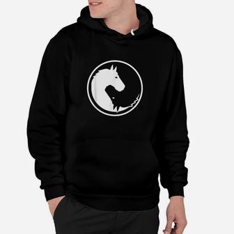 Horse Yin And Yang Hoodie | Crazezy AU