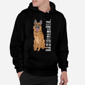 I Am Your Friend Your Partner Your German Shepherd Dog Gifts Hoodie | Crazezy
