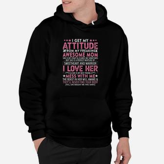 I Get My Attitude From My Freaking Awesome Hoodie | Crazezy DE
