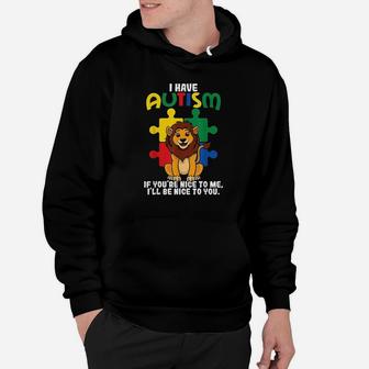 I Have Puzzle Piece Lion Awareness Day Asperger Gift Hoodie | Crazezy CA