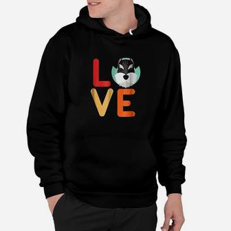 I Love Dog And Puppy Hoodie | Crazezy CA