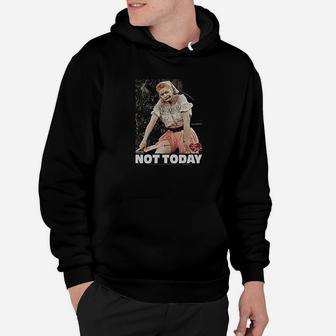 I Love Lucy Not Today Black Hoodie | Crazezy