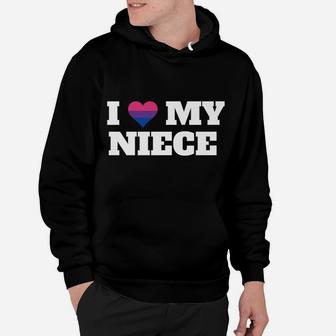 I Love My Niece Uncle Aunt Gifts From Niece Hoodie | Crazezy UK