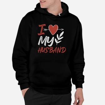 I Love My Valentine Day Gift For Valentine Day Happy Valentines Day Hoodie - Seseable