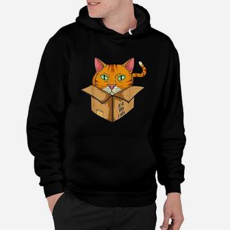 If Its Fits Sit Cat Box Funny Quote For Owner Hoodie | Crazezy