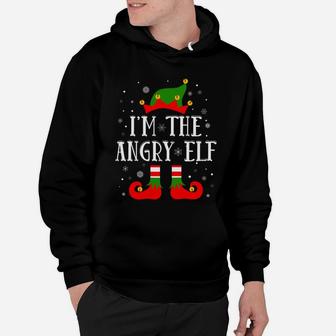 I'm The Angry Elf Sweatshirt Family Christmas Gift Hoodie | Crazezy AU