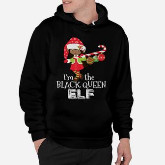I'm The Black Queen Elf African American 5 Matching Xmas Hoodie | Crazezy AU