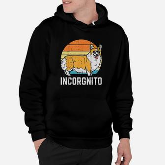 Incorgnito Welsh Corgi Sunset Retro Pet Dog Lover Owner Gift Hoodie | Crazezy