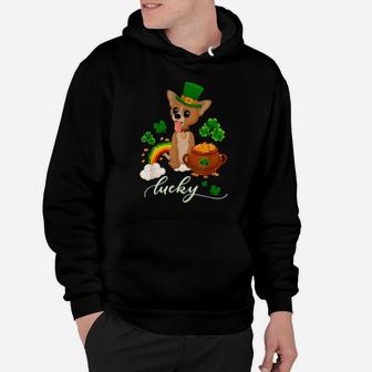 Irish Lucky With Chihuahua For Chihuahua Hoodie - Monsterry