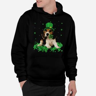 Irish Shamrock St Patrick's Day Beagle Cool Hoodie - Monsterry CA