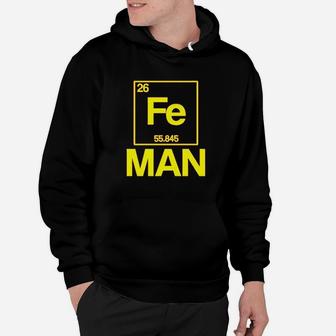 Iron Periodic Table Man Hoodie - Thegiftio