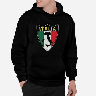 Italia Flag Love Home Italy Hoodie | Crazezy