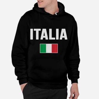 Italia T-Shirt Italian Flag Italy Gift Love Souvenir Hoodie | Crazezy CA