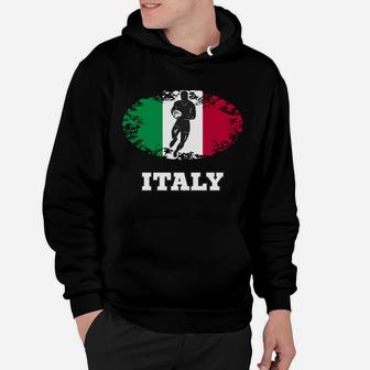 Italy Flag Rugby Team Hoodie | Crazezy