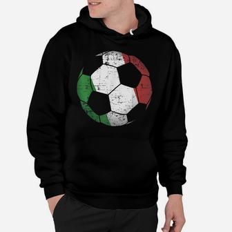 Italy Soccer Ball Flag Jersey Shirt - Italian Football Gift Hoodie | Crazezy AU