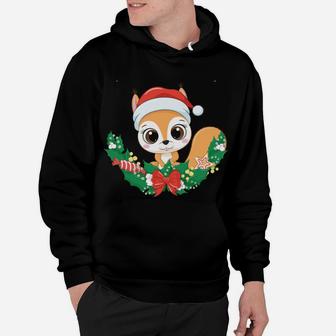 It's A Funny Squeaky Sound Tshirt Christmas Squirrel Sweatshirt Hoodie | Crazezy