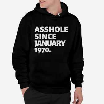 January 1970 Vintage Funny 50Th Birthday Gift Gag Gift Hoodie | Crazezy CA