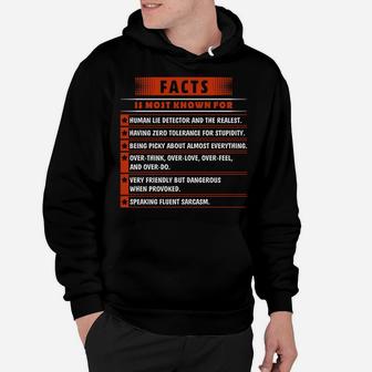 January Girl Facts Funny Most Known For Human Lie Detector Hoodie | Crazezy AU
