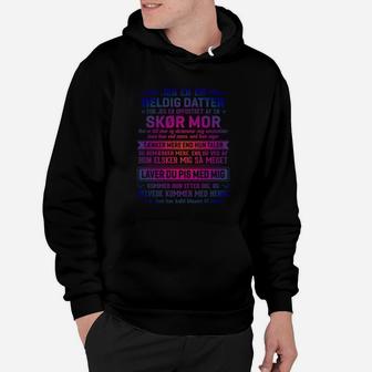 Jeg Er En Heldig Datter Hoodie - Seseable