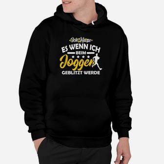 Joggen Laufen Läufer Sport Marathon Jogging Spruch 2 Hoodie - Seseable