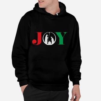 Joy Christmas Holiday Gift Nativity Jesus Ornament Xmas Star Sweatshirt Hoodie | Crazezy CA