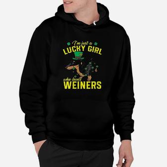 Just A Girl Who Loves Weiners Dog Hoodie | Crazezy UK
