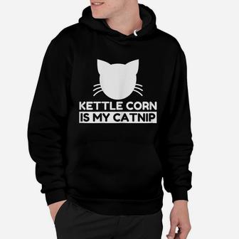 Kettle Corn Lover Funny Cute Cat Gifts Hoodie | Crazezy