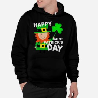 Kids Leprechaun Gift For Boys Girls Happy Saint Patricks Day Hoodie | Crazezy UK