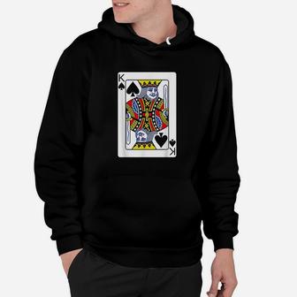 King Of Spades Playing Card Hoodie | Crazezy AU