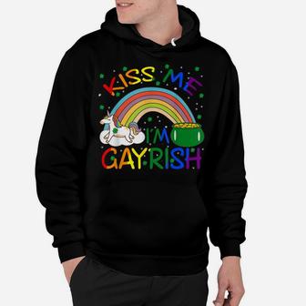 Kiss Me I M Gayrish Patricks Day Gay Pride Lgbt Shirts Gift Hoodie | Crazezy