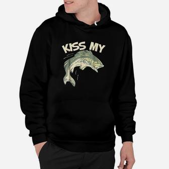 Kiss My Fishing Hoodie | Crazezy