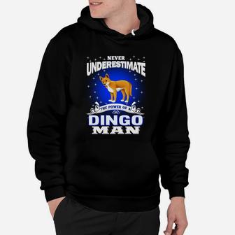 Kraft Eines Dingo-Mannes Hoodie - Seseable