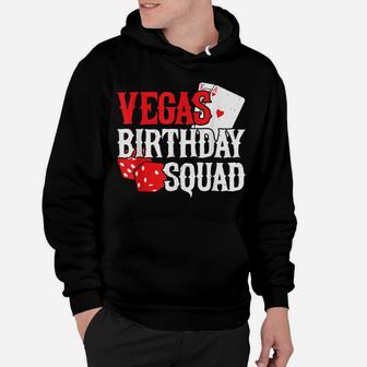 Las Vegas Birthday Party - Group Gift - Vegas Birthday Squad Hoodie | Crazezy