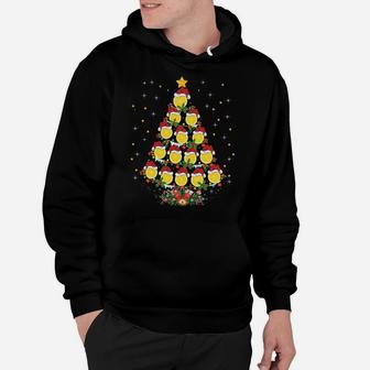 Lemon Fruit Lover Xmas Gift Lemon Christmas Tree Sweatshirt Hoodie | Crazezy UK