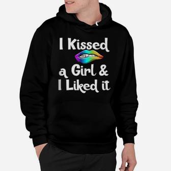 Lesbian Clothes I Kissed A Girl And I Liked It Gay Hoodie - Monsterry UK