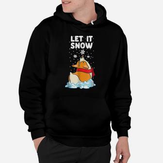 Let It Snow Corgi Christmas Shirt Funny Dog Lover Gifts Hoodie | Crazezy AU