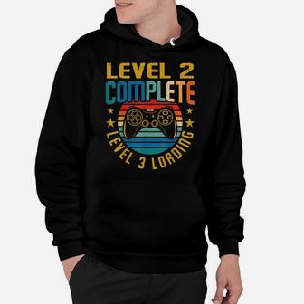 Level 2 Complete Level 3 Loading 2Nd Birthday Video Gamer Hoodie | Crazezy UK