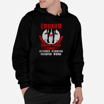 Logger Blogger Logger Hoodie - Thegiftio UK