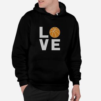 Love Basketball Gift Idea For Basketball Fans Cool Women Hoodie | Crazezy AU