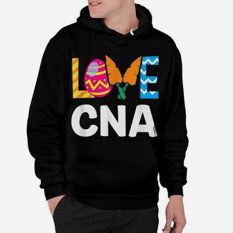 Love Cna Cute Easter Egg Hunt Bunny Pet Lover Hoodie | Crazezy