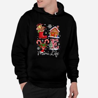 Love Mimi Life Christmas - Grandma Gift Sweatshirt Hoodie | Crazezy AU