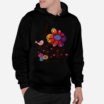 Love Mimi Life Daisy Flower Cute Mother's Day Gift Grandma Hoodie | Crazezy