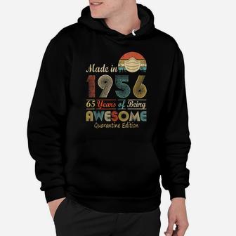 Made In 1956 65 Years Of Being Awesome Hoodie - Monsterry UK