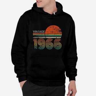 Made In 1966 55Th Birthday Hoodie | Crazezy